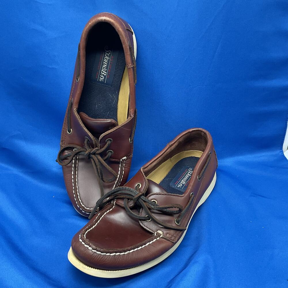 St Johns Bay Brown Classic Boat Shoes Mens 8.5M